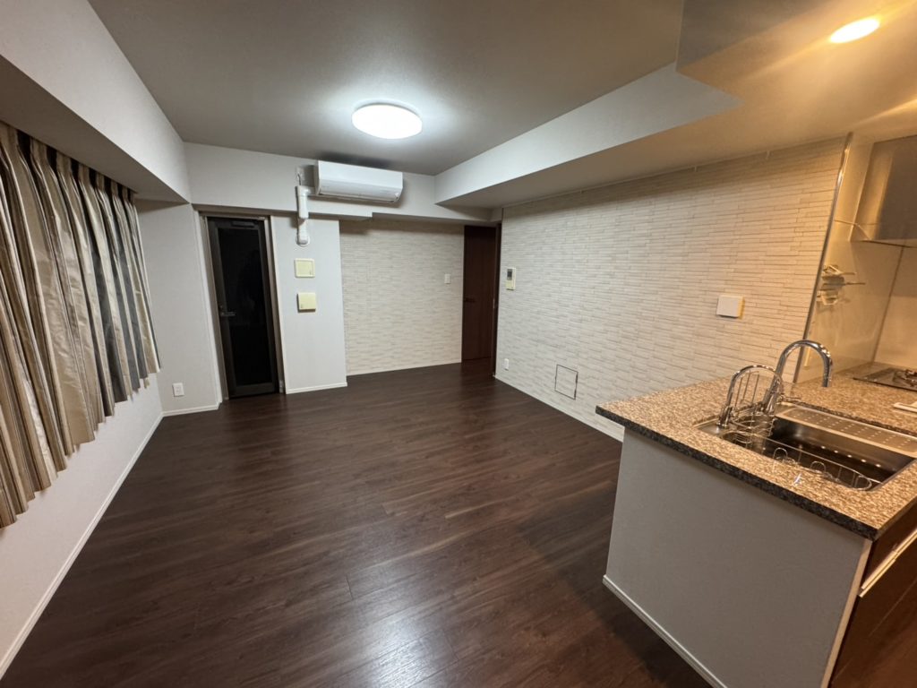 内装工事の完成した部屋